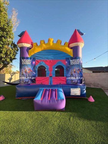 Kpop Demon Hunters Bounce House rental
