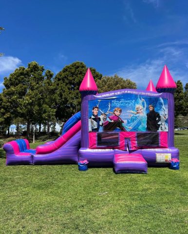 Frozen Bounce House Combo rental