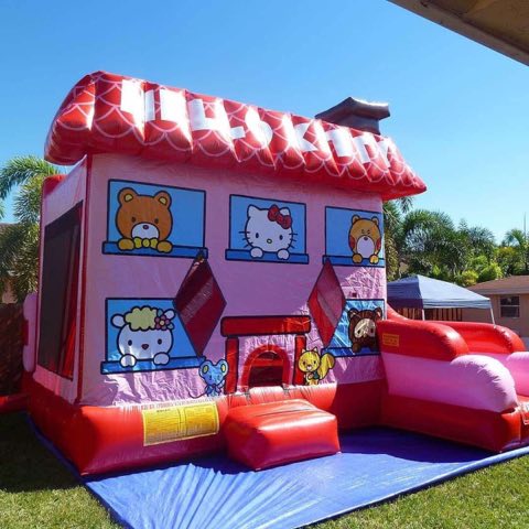 Hello Kitty Bounce House Combo rental