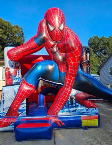 Spiderman Bounce House Combo rental