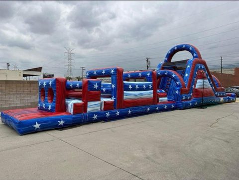 Patriotic Obstacle Course rental