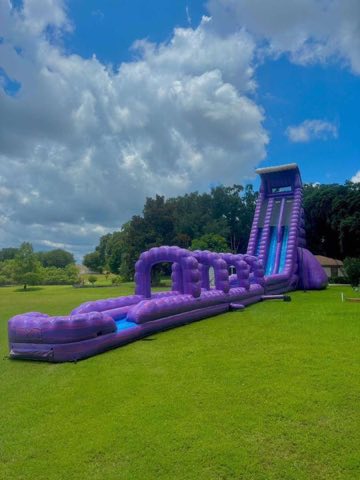 Purple Monster Waterslide Slip N Slide rental