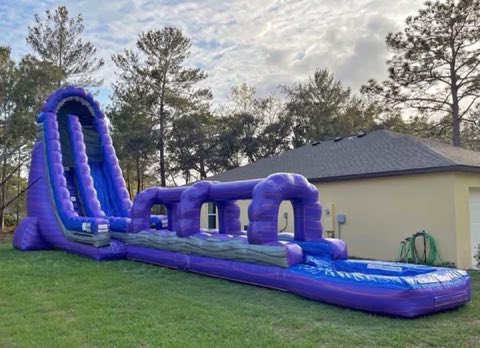 Purple Monster Waterslide rental