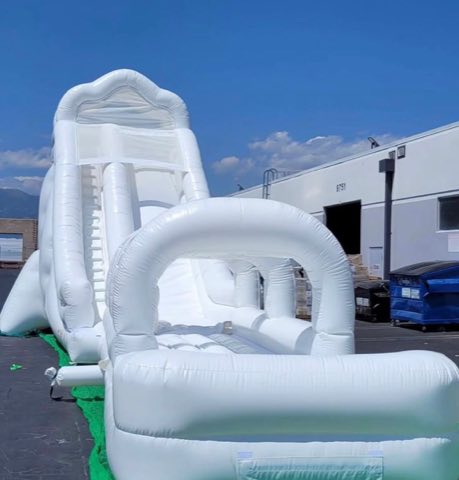 White Waterslide Slip N Slide rental